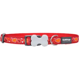 Red Dingo nyakörv Design Breezy Love piros 