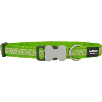 Red Dingo nyakörv Design Daisy Chain lime green 