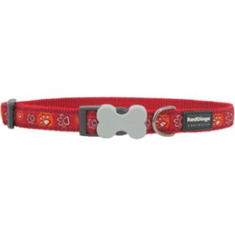 Red Dingo nyakörv Design Paw Impressions piros 