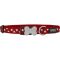 Red Dingo nyakörv Design Stars White on Red 