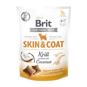 Brit Care Functional Snack Skin & Coat jutalomfalat 