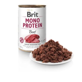 Brit Mono Protein Beef kutyakonzerv 6x400gramm