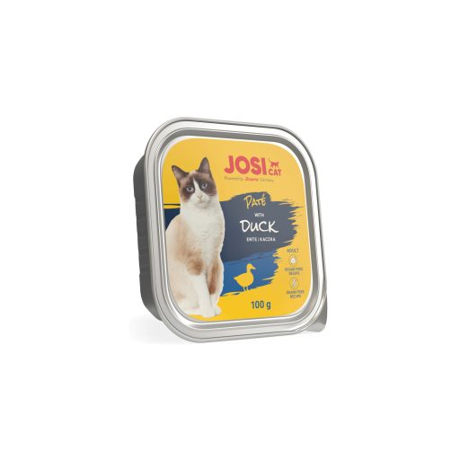 JosiCat Paté Alu with Duck - Kacsa macskakonzerv 32x100gramm