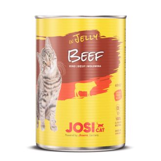 Josicat Beef in Jelly macskakonzerv 12x400gramm