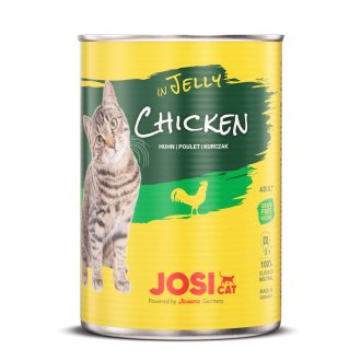 JosiCat Chicken in Jelly macskakanzerv 12x400gramm