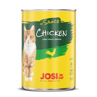 JosiCat Chicken in Sauce macskakonzerv 12x415gramm