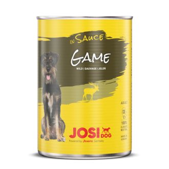 Josidog Game in Sauce kutykonzerv 12x415gramm