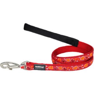 Red Dingo póráz Design Breezy Love piros 