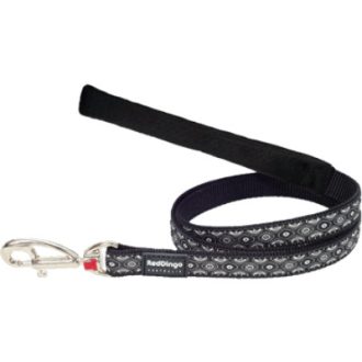 Red Dingo póráz Design Snake Eyes fekete 