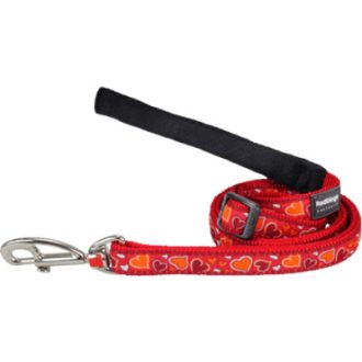 Red Dingo póráz Design Breezy Love piros 
