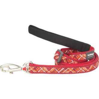 Red Dingo Design póráz Flanno piros 