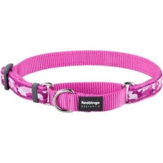 Red Dingo félfojtó nyakörv Desing Camouflage pink 