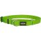 Red Dingo Classic félfojtó nyakörv kutyának lime green 