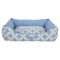 Scruffs Florence Box Bed kutyaágy kék 