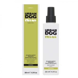   Urban Dog - Mini - Gyengéd, Öblítést Nem Igénylő Spray Sampon Kölyök Kutyáknak 200ml