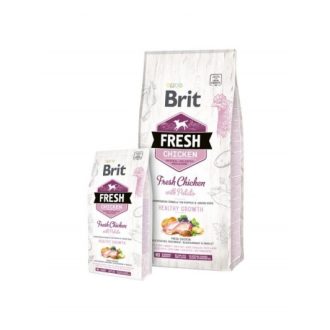   Brit Fresh Chicken with Potato Puppy Healthy Growth kutyatáp 12kg