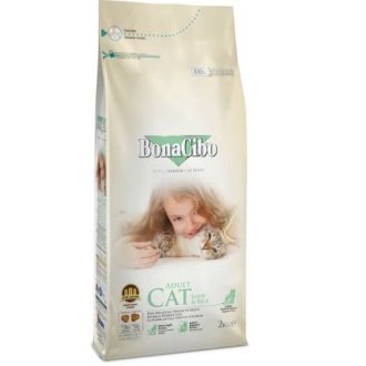Bonacibo Cat Bárány, szardella, rák, rizs macskatáp 2kg