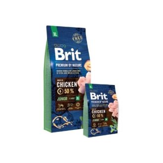 Brit Premium by Nature Junior Extra Large kutyatáp 15kg