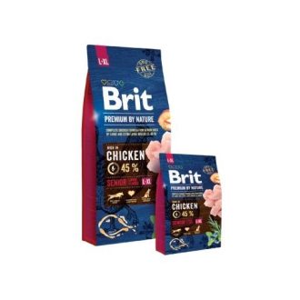   Brit Premium by Nature Senior Large, Extra Large kutyatáp 3kg
