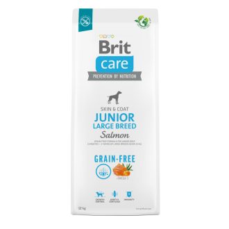   Brit Care Dog Grain-Free Junior Large Breed Salmon kutyatáp 3kg
