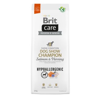   Brit Care Dog Hypoallergenic Salmon&Hering Show Champion kutyatáp 12kg
