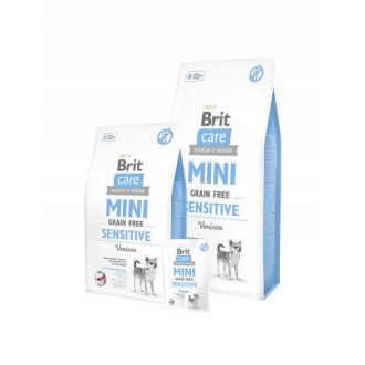 Brit Care Mini Grain Free Sensitive Venison kutyatáp 7kg