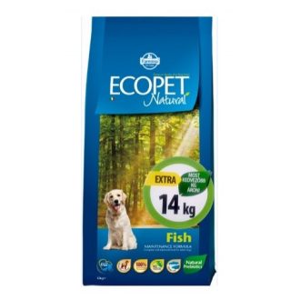 Ecopet Natural Fish Medium kutyatáp 14kg
