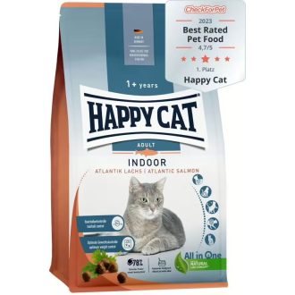 Happy Cat Indoor Atlantic Lachs - Lazac macskatáp 4kg