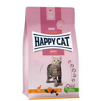 Happy Cat Young Junior Land Ente - Kacsa macskatáp 4kg