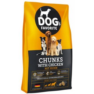 Happy Dog Dogs Favorite Chunks with Chicken kutyatáp 15kg