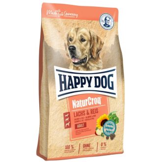 Happy Dog NaturCroq Lachs and Reis táp kutyáknak  11kg