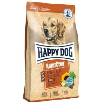 Happy Dog NaturCroq Rind and Reis táp kutyáknak 15kg