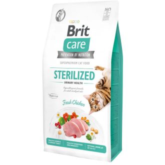 Brit Care Cat Sterilised - Urinary Health macskatáp 7kg