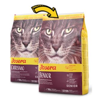 Josera Cat Carismo/Senior macskatáp 2kg