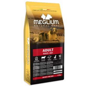 Meglium Dog Adult Beef kutyatáp 14kg