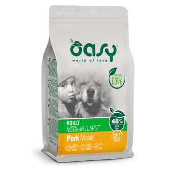 Oasy Dog OAP Adult Medium/Large Pork kutyatáp 12kg