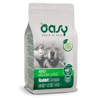 Oasy Dog OAP Adult Medium/Large Rabbit kutyatáp 12kg