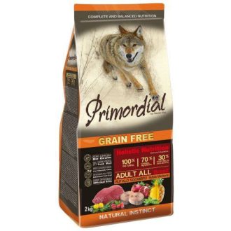 Primordial GF Adult bivaly és makréla kutyatáp 12kg