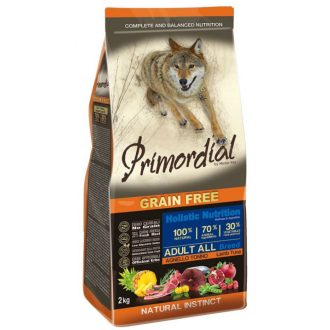 Primordial GF Adult bárány, tonhal kutyatáp 12kg