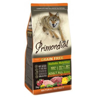 Primordial GF adult rőtvad, pulyka kutyatáp 12kg