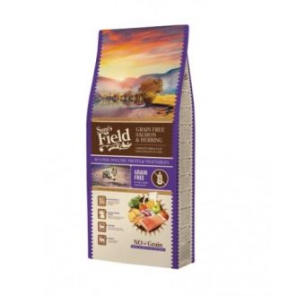   Sam's Field Grain Free Adult Salmon & Herring kutyatáp 13kg
